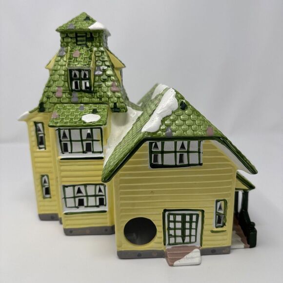 Dept 56 Snow Village 1987 Village Resort 50920 Cord & Box Included - Picture 3 of 7